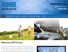 Tablet Screenshot of besurveys.com.au